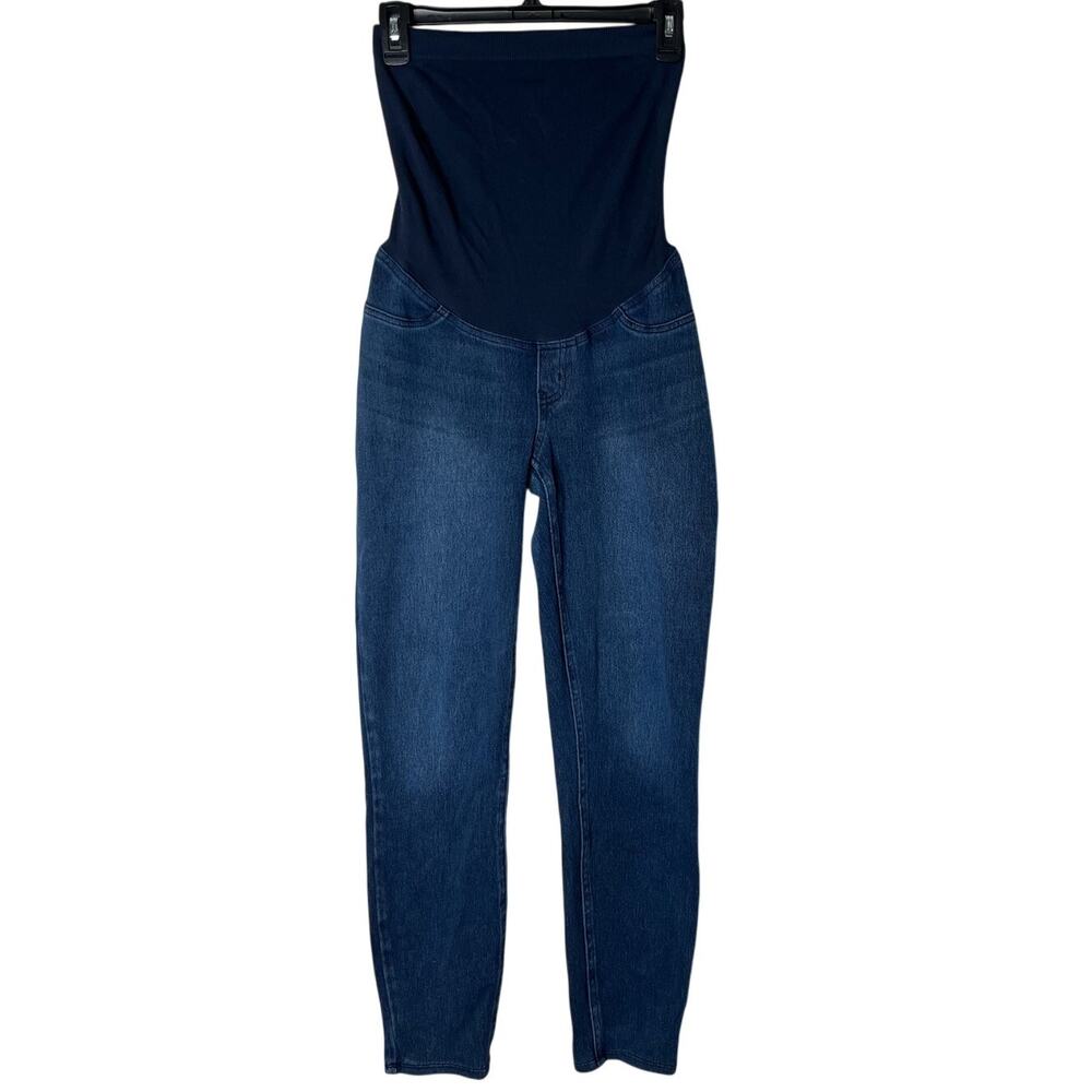 Spanx Maternity Medium Blue Skinny Jeans Size Medium